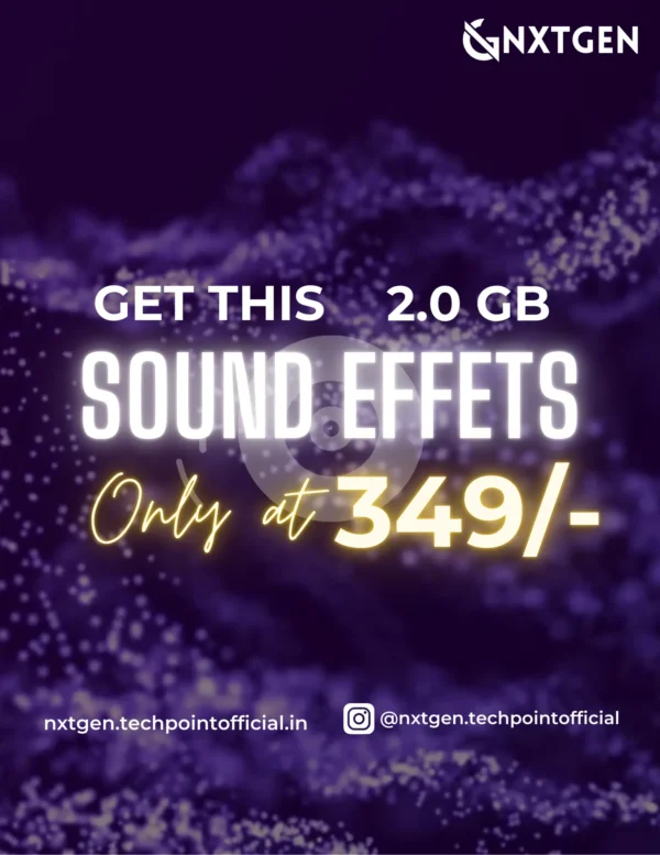 2.0 GB SFX Sound Effects Pack – Lifetime Access